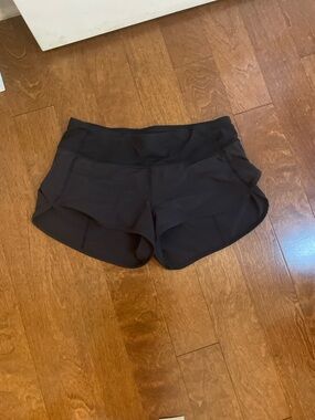 lululemon athletica Black Women's Athletic Running Shorts